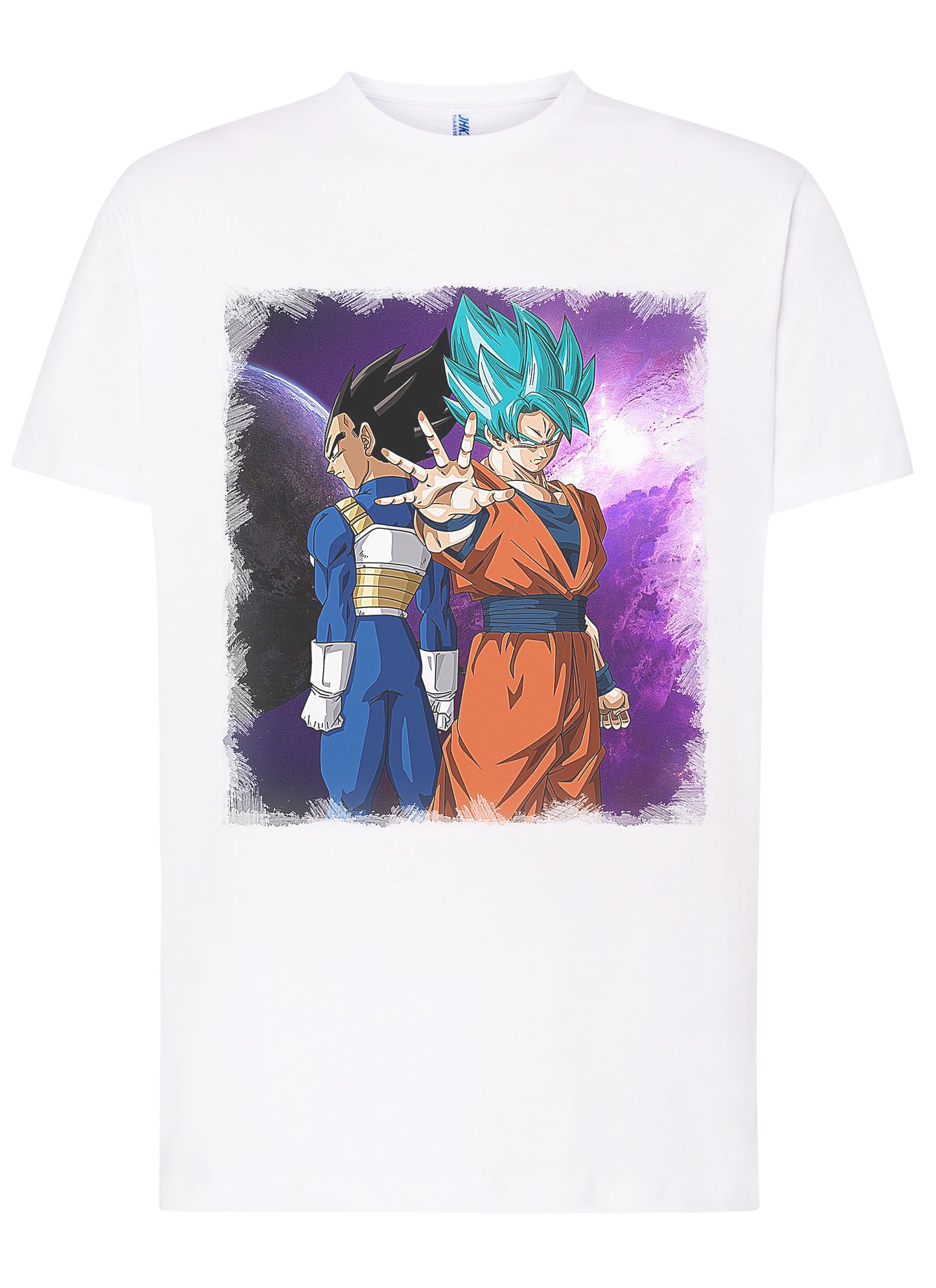 Goku eat Ape Vegeta Dragon Ball Z Manga Anime Fumetti 6004-6 T-shirt Urban Men Uomo 100% Cotone Pettinato JK
