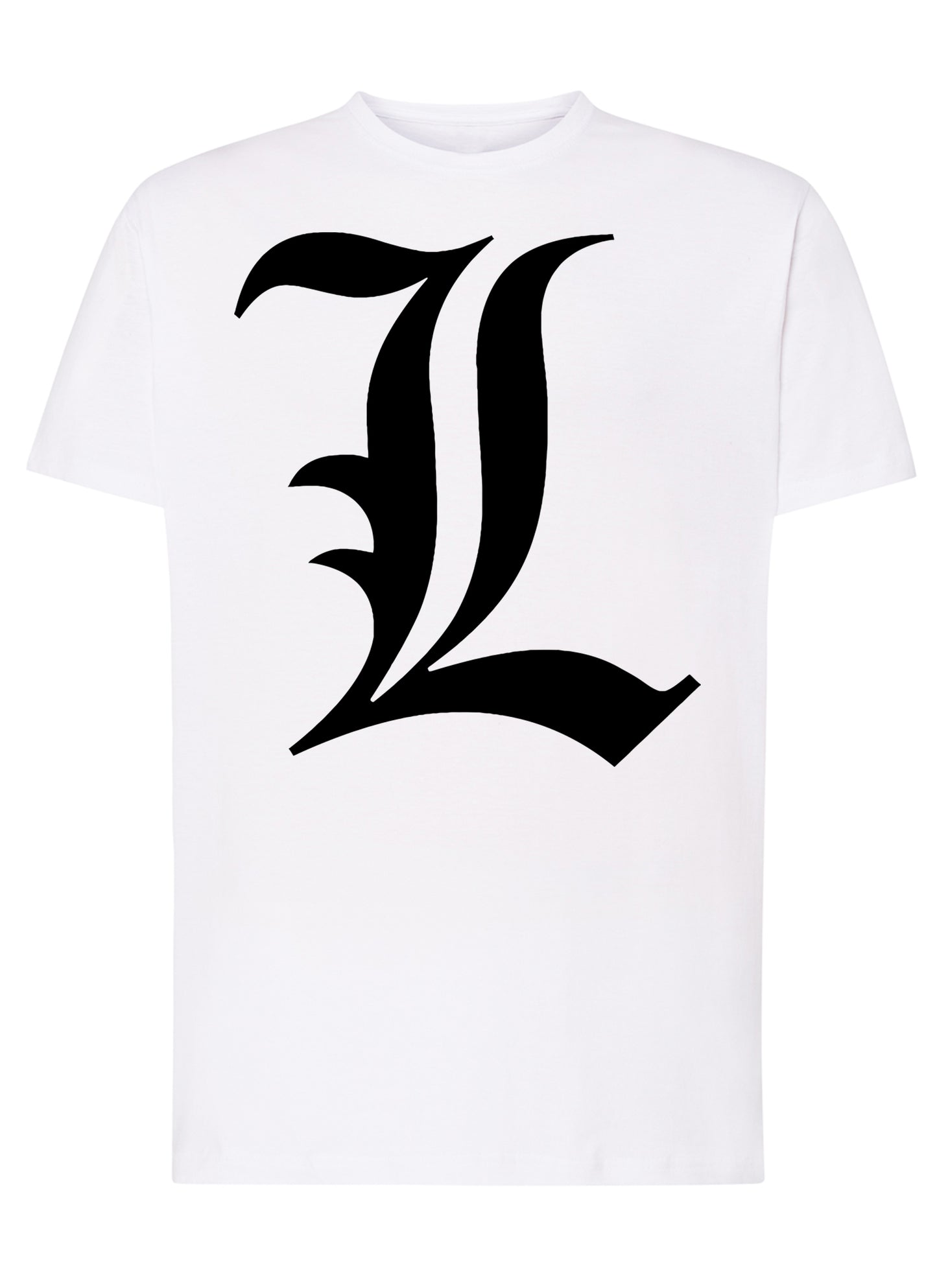 Death Note Manga Anime Fumetti 6010-3 T-shirt Urban Men Uomo 100% Cotone Pettinato JK