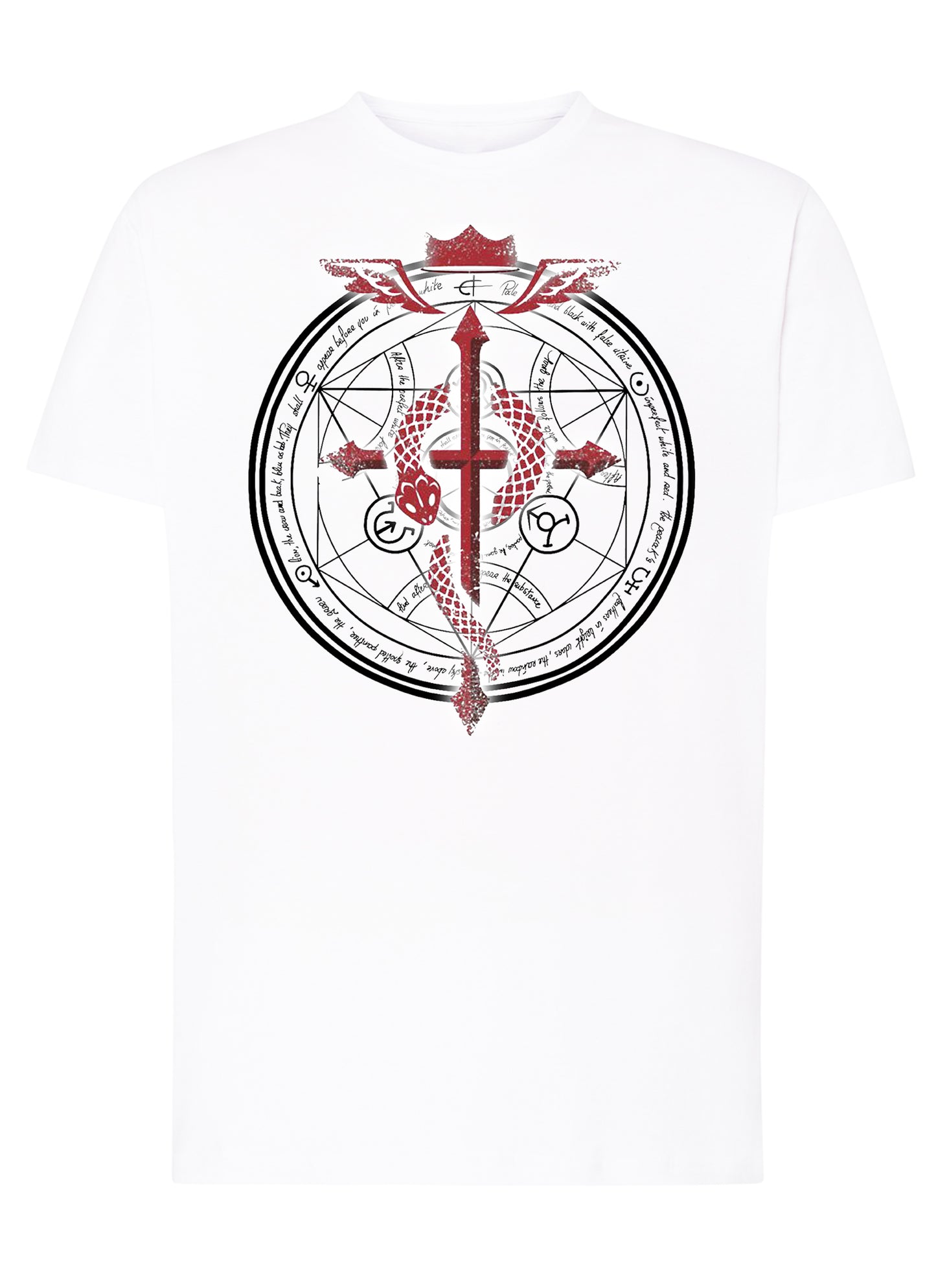 Fullmetal Alchemist Manga Anime Fumetti 6014-4 T-shirt Urban Men Uomo 100% Cotone Pettinato JK