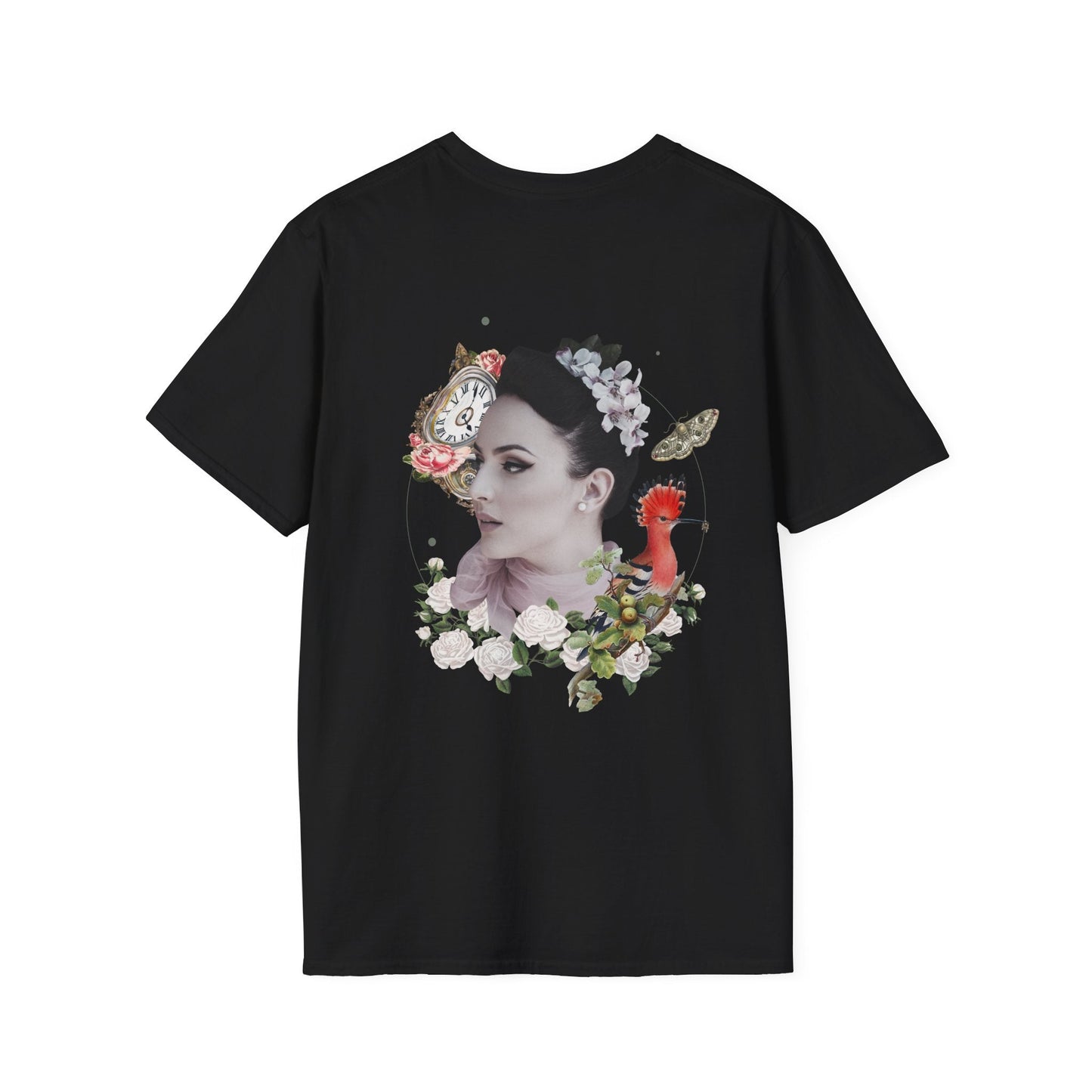 Woman - Quirky Collage - Unisex T-Shirt - Back Print-0