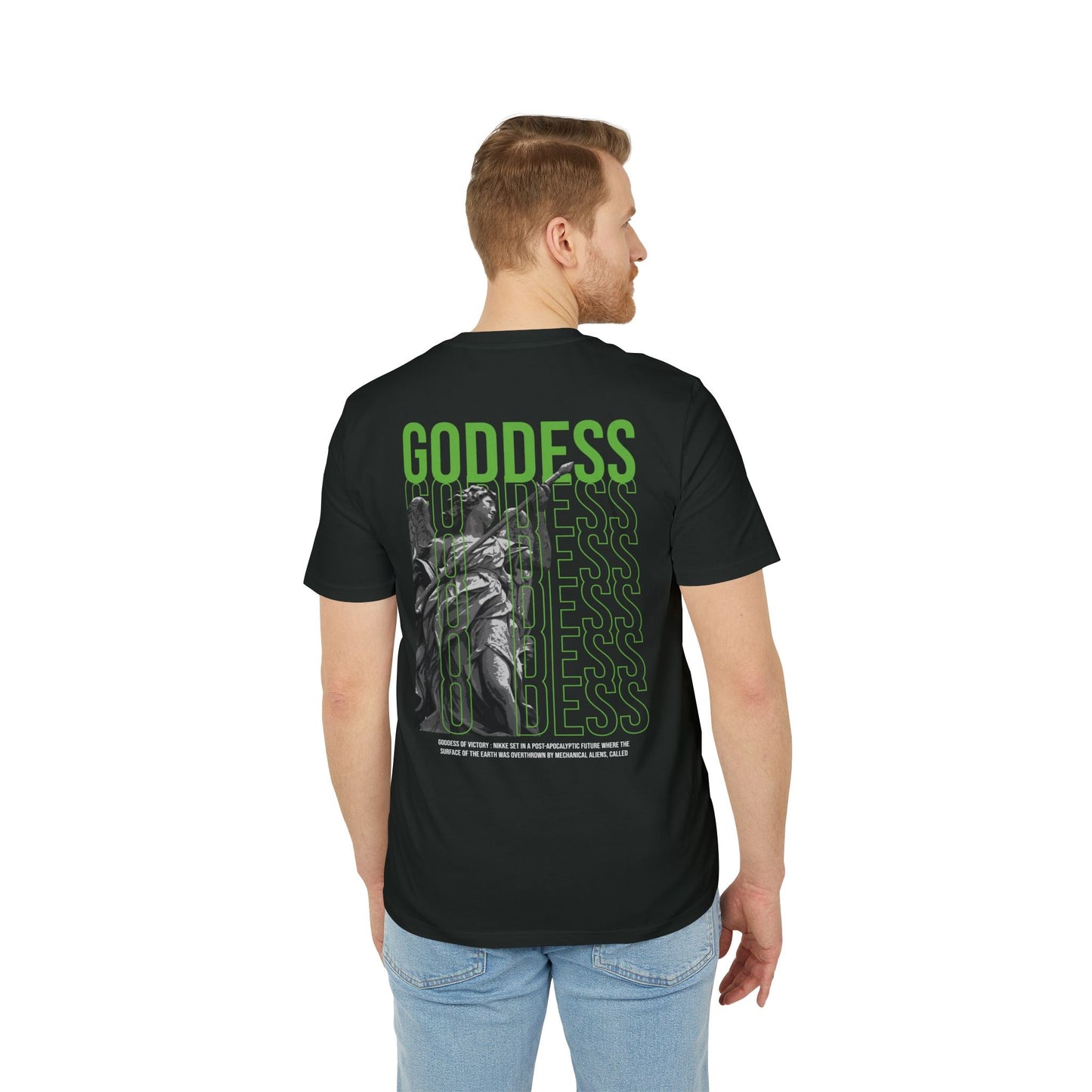 Goddess - Gods Way - Premium Bio Unisex T-Shirt - Back Print-4