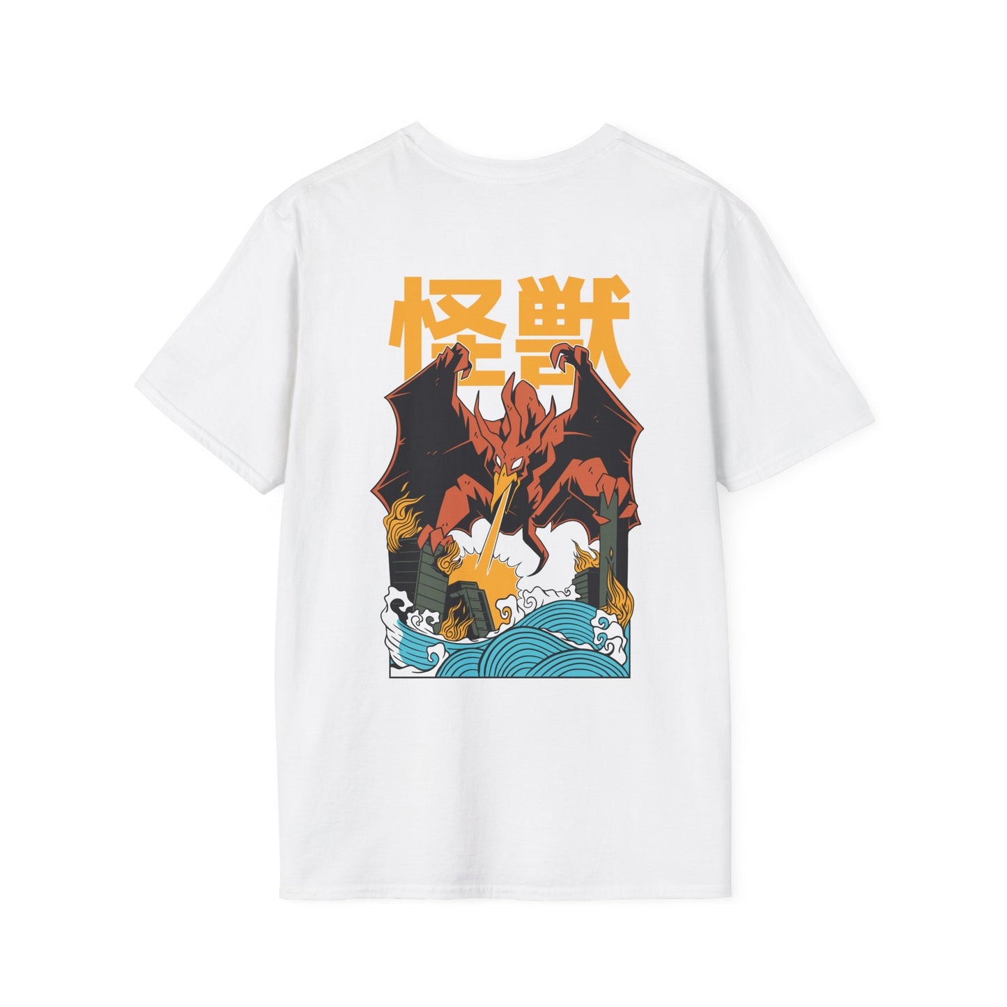 Phoenix - Kaiju Monster - Unisex T-Shirt - Back Print-7