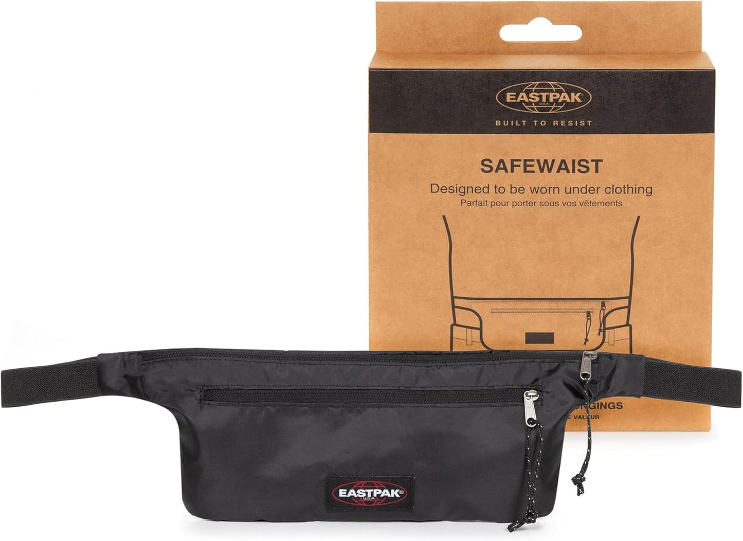 Eastpak SAFEWAIST Toiletry Bag, 0.3 L - Black (Black), Black, Accessories