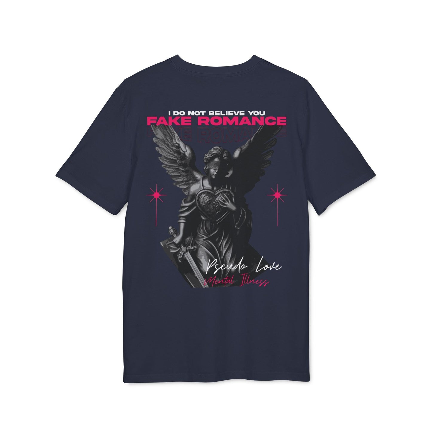 Fake Romance Pseudo Love - Gods Way - Premium Bio Unisex T-Shirt - Back Print-5