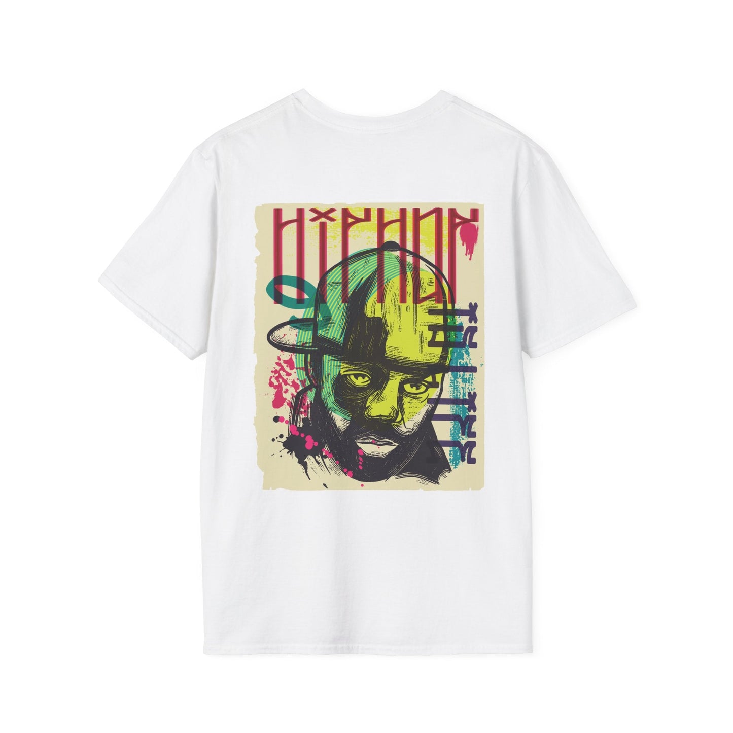 Hip Hop - Urban Graffiti - Unisex T-Shirt - Back Print-3