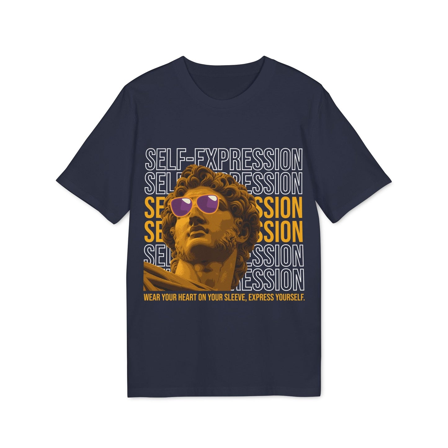 Self-Expression - Gods Way - Premium Bio Unisex T-Shirt - Front Print-5