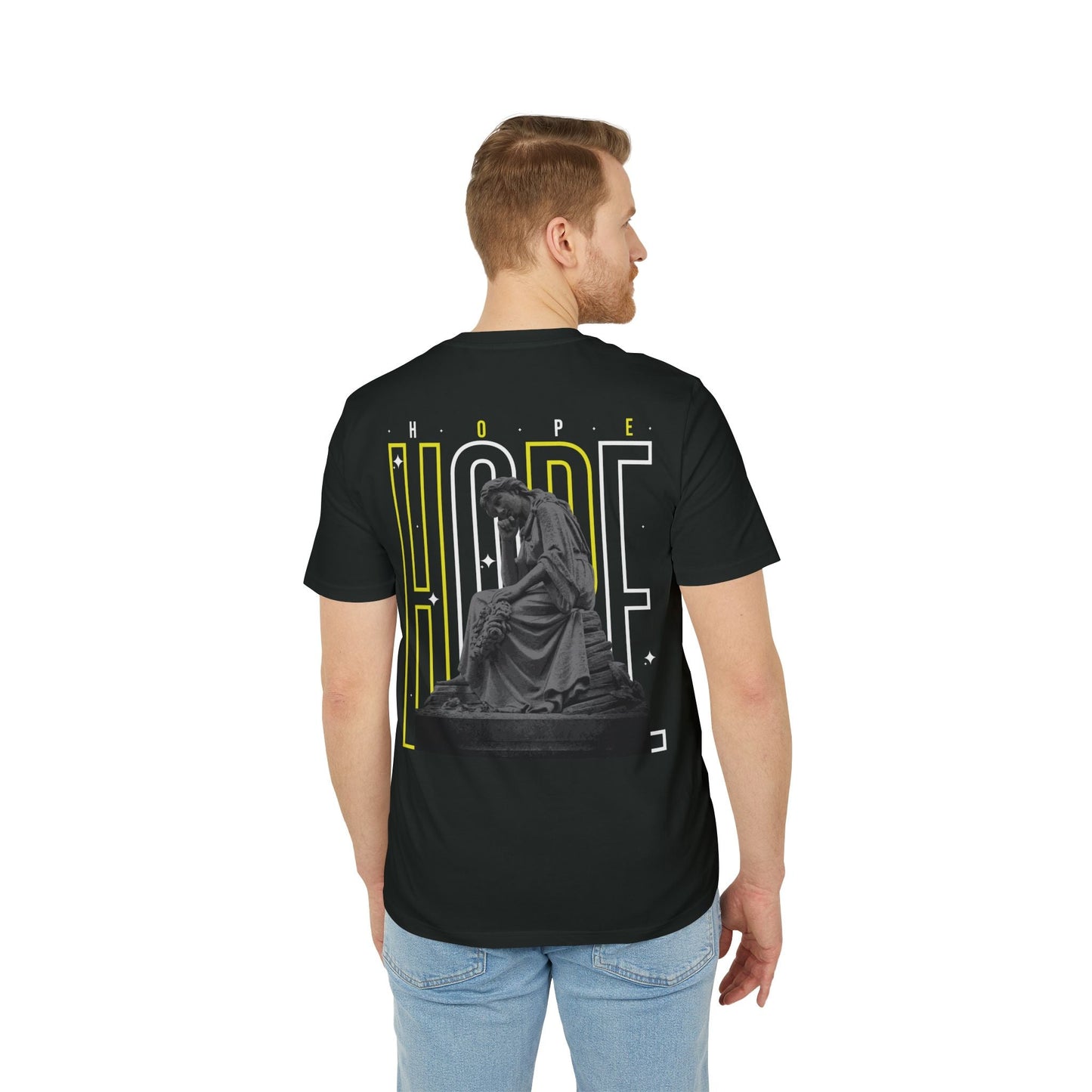 Hope - Gods Way - Premium Bio Unisex T-Shirt - Back Print-4