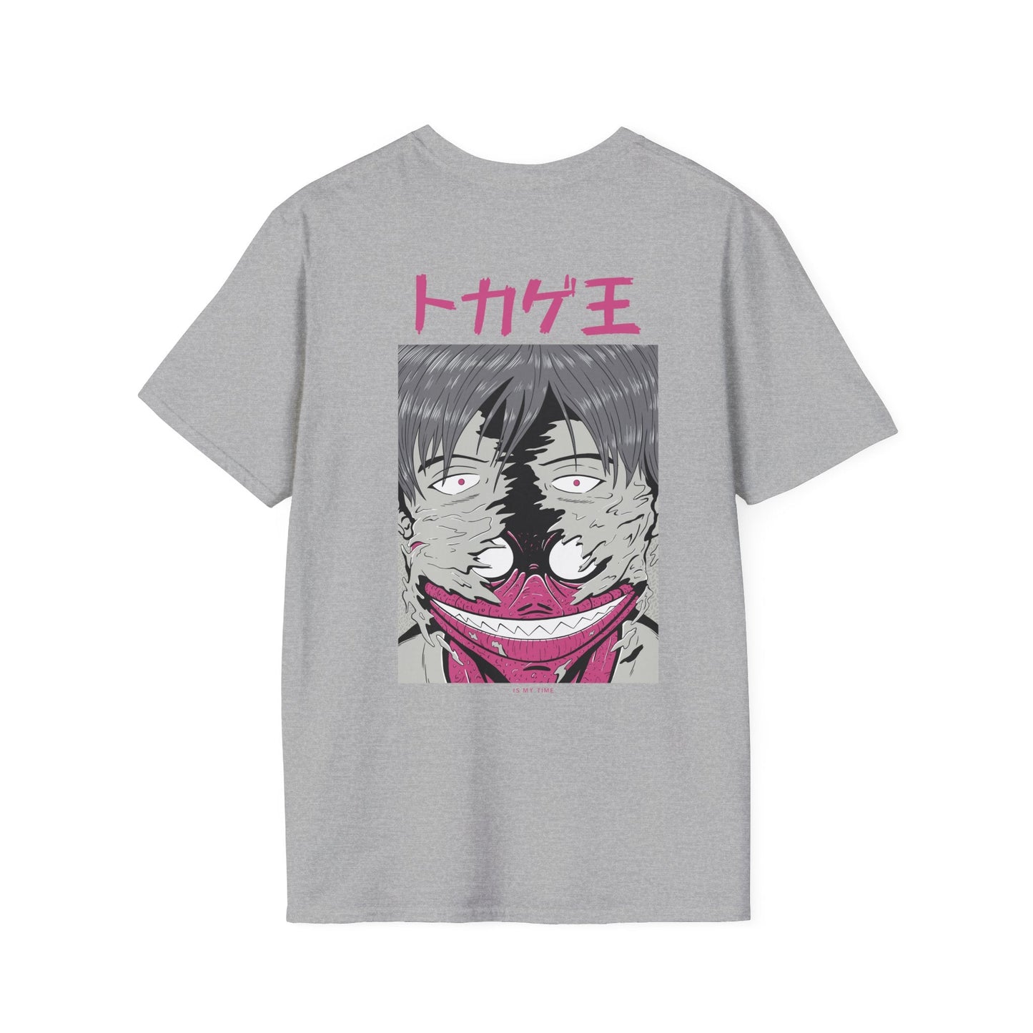 Is my Time - Japanese Horror - Unisex T-Shirt - Back Print-8