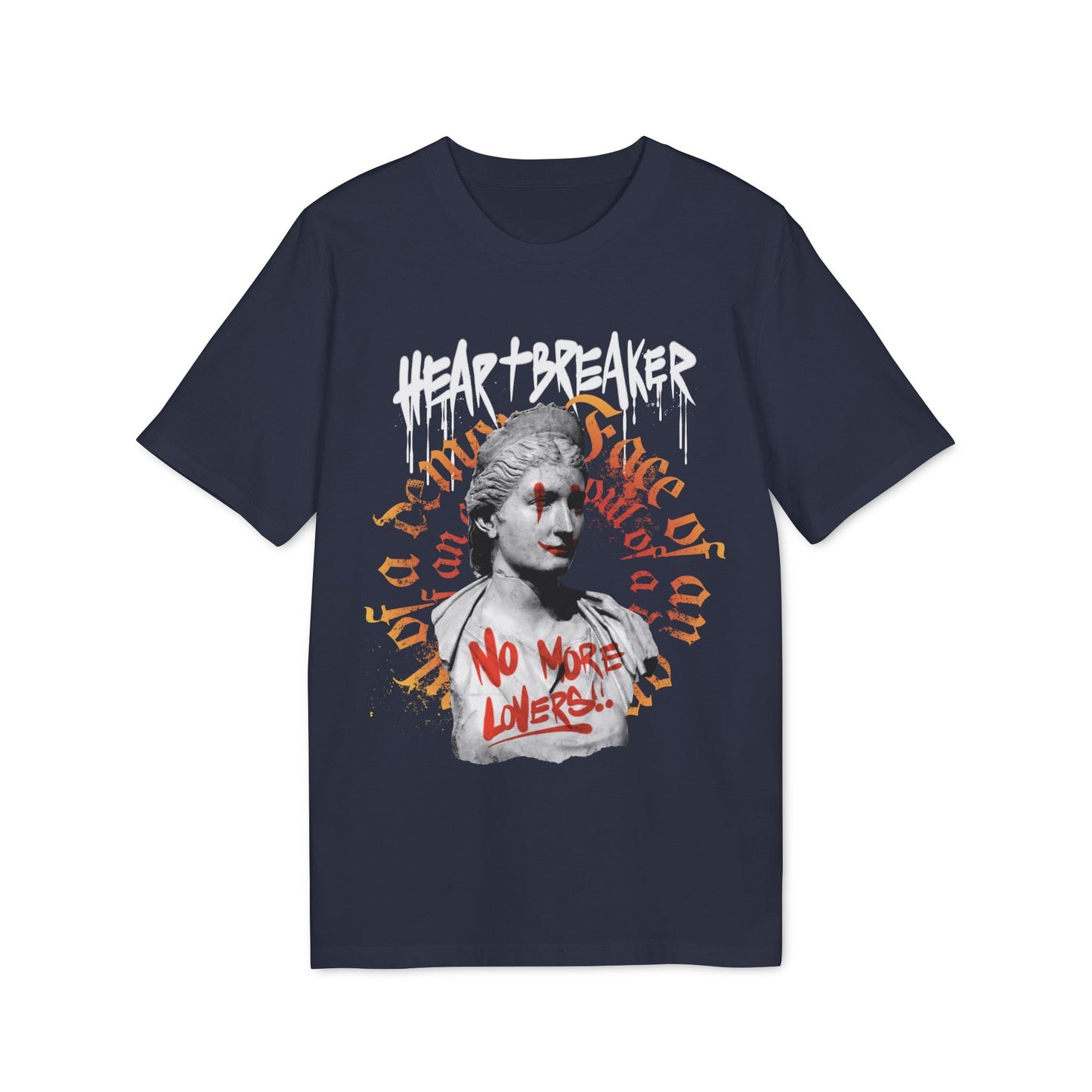 Heartbreaker No more Lovers - Gods Way - Premium Bio Unisex T-Shirt - Front Print-5