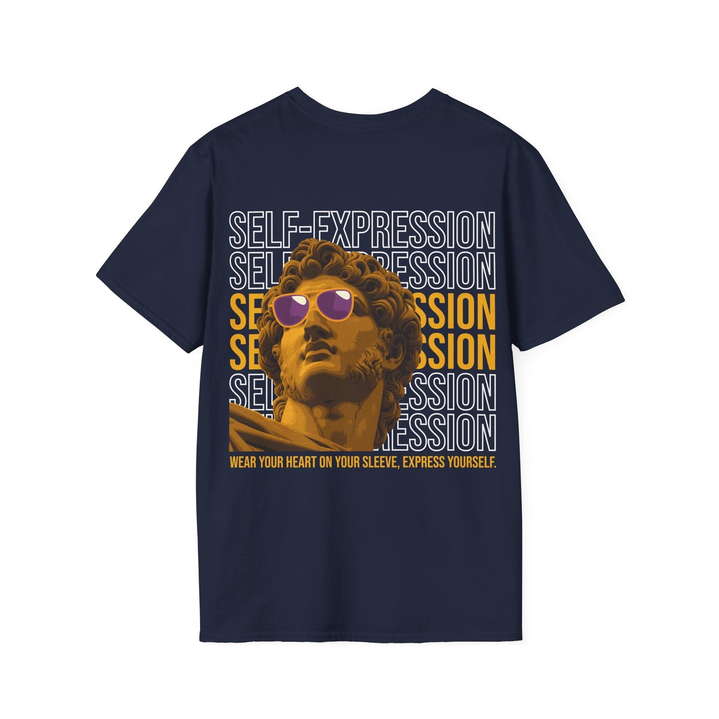 Self-Expression - Streetwear - Gods Way - Unisex T-Shirt - Back Print-3
