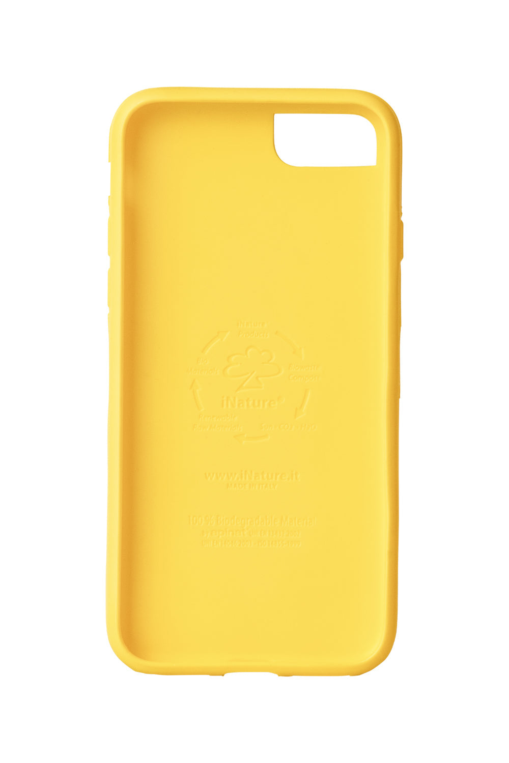 Custodia iNature iPhone 7/8/SE 2020 - Giallo-2