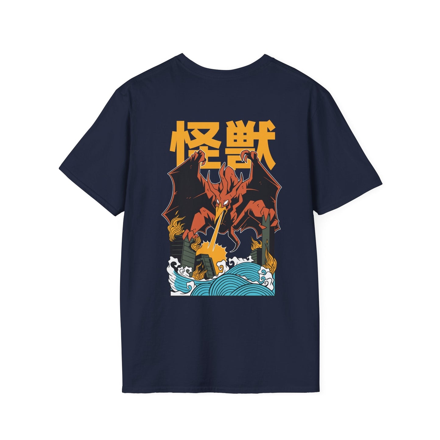 Phoenix - Kaiju Monster - Unisex T-Shirt - Back Print-6