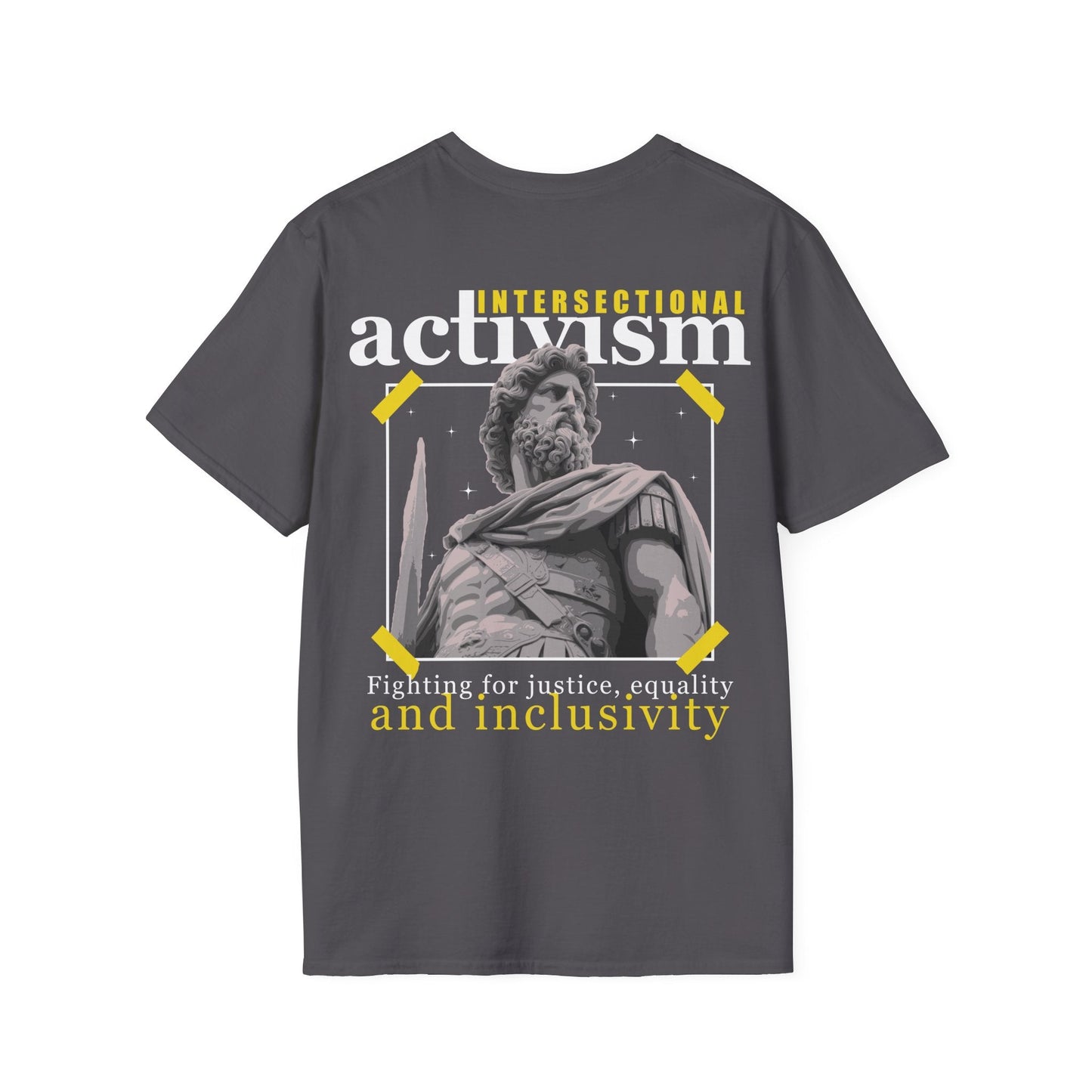 Intersectional Activism - Streetwear - Gods Way - Unisex T-Shirt - Back Print-2