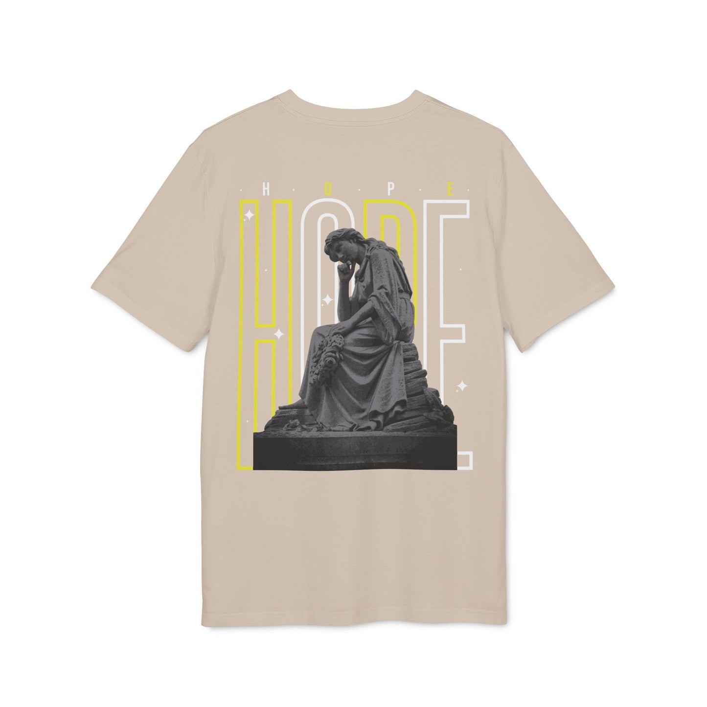 Hope - Gods Way - Premium Bio Unisex T-Shirt - Back Print-6