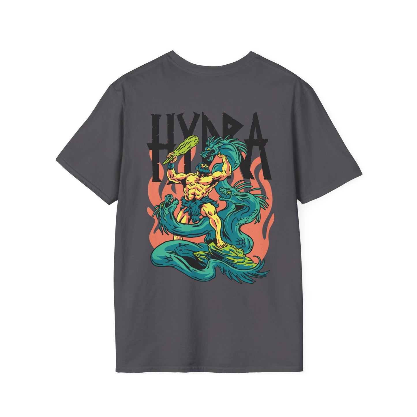 Hydra - Greek Mythology - Unisex T-Shirt - Back Print-5