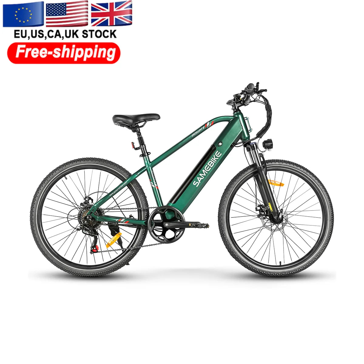 Free Shipping Dropship in EU 250W500D 26inch 15AH Battery Mountain Electric Bicycle with Spoke Rim-1