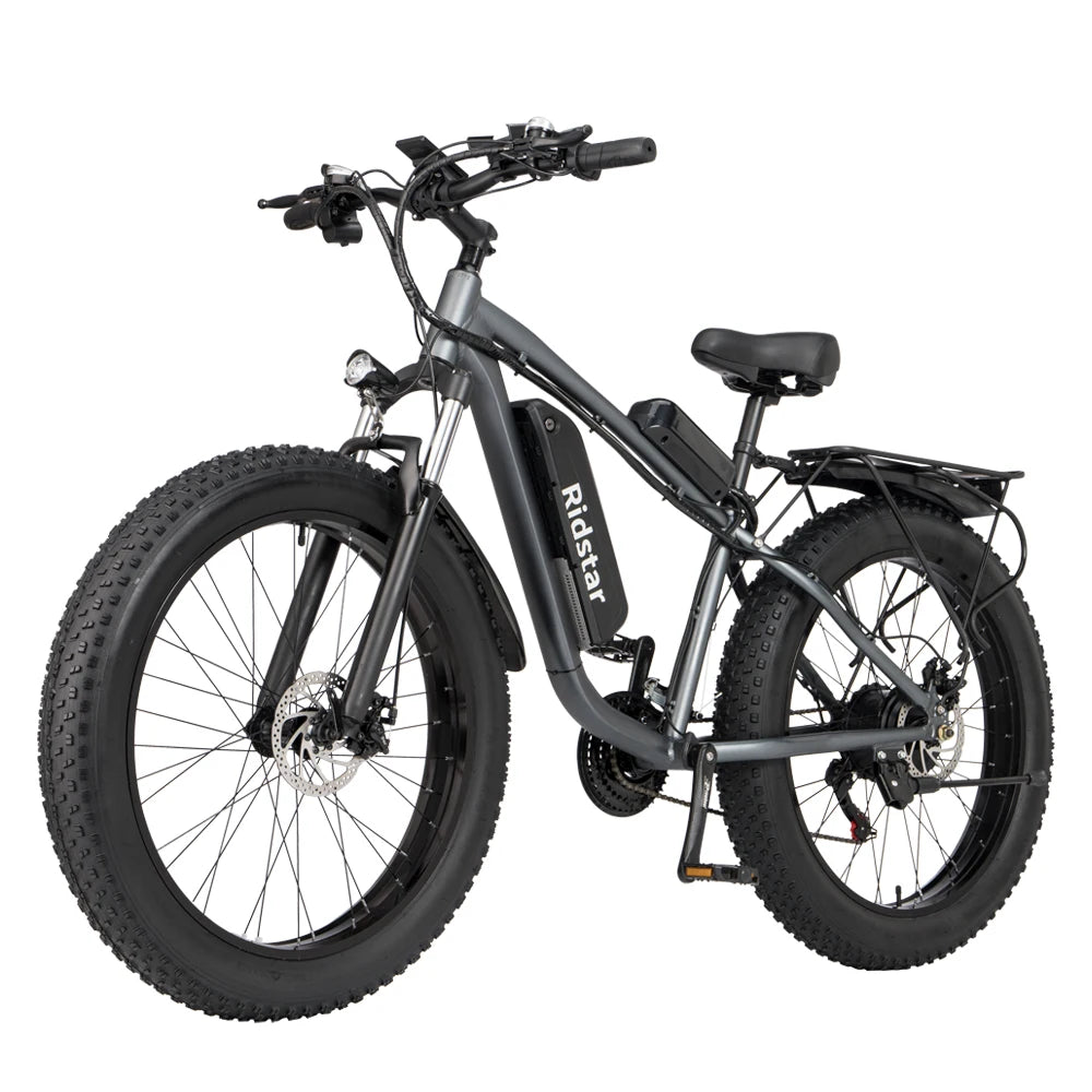 EU Warehouse Drop Shipping Electric Bike 1000w Powerful 48v Factory Direct Sales 26inch Fat Tire Electric Adult Off-road Bicycle-2