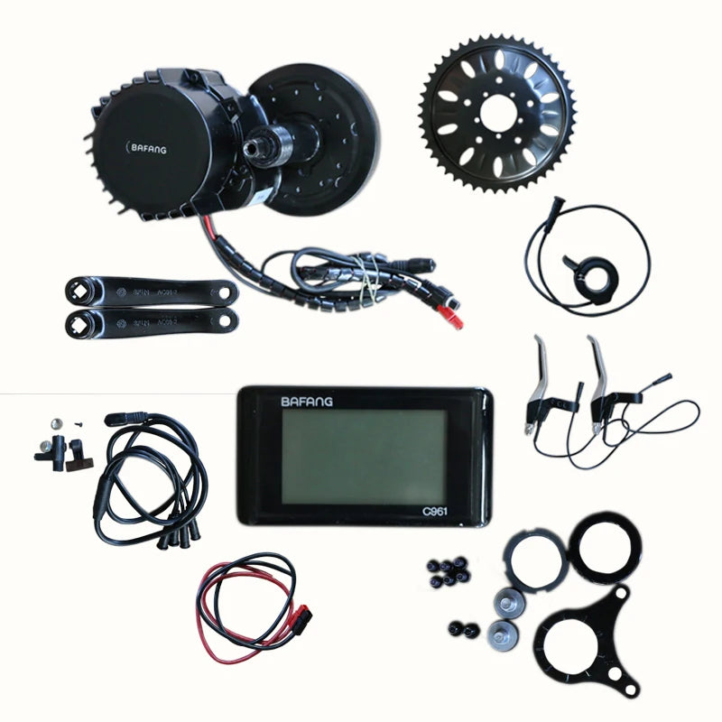 Ready to Ship C965 Display Bafang BBSHD 48v 1000w Electric Bike Mid Drive Motor Kit-6