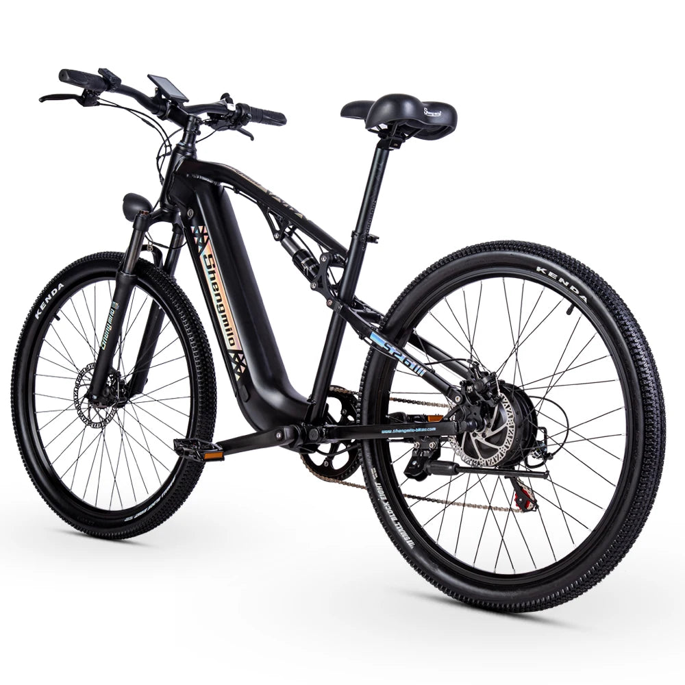 Fashion S26 High Quality Dropshipping 500W 17.5ah E Bike Electric Bicycle 27.5*2.1 Tyre EU UK US Off-Road Electric Dirt Bike-4