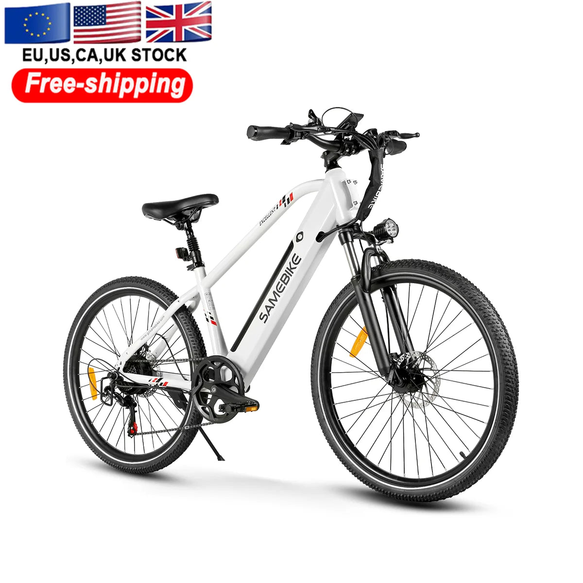 Free Shipping Dropship in EU 250W500D 26inch 15AH Battery Mountain Electric Bicycle with Spoke Rim-0