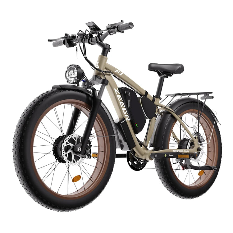 US Warehouse Fat Bike Electric Bicycle 2000 Watt 26" Ebike Electric City Fat Tire Bike Bicycle Mountain Road Hybrid E Bike-6