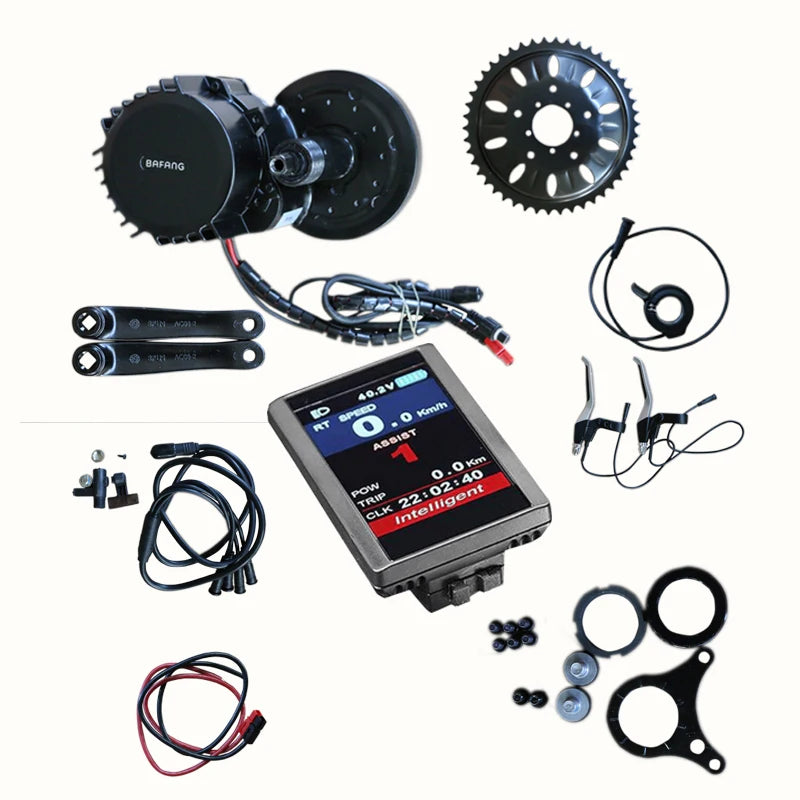 Ready to Ship C965 Display Bafang BBSHD 48v 1000w Electric Bike Mid Drive Motor Kit-7