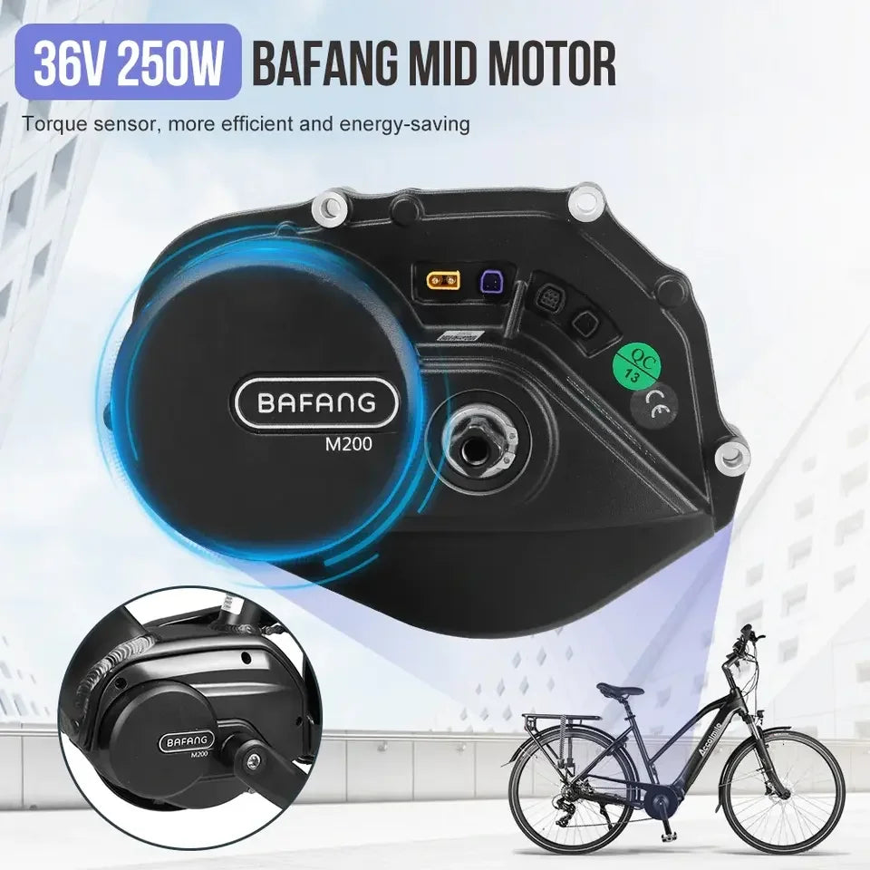 Bafang G210.250 Mid Drive Motor M200 36V 250W Electric Bike Conversion Kit for Mountain Bicycle Central EBike Motor-2