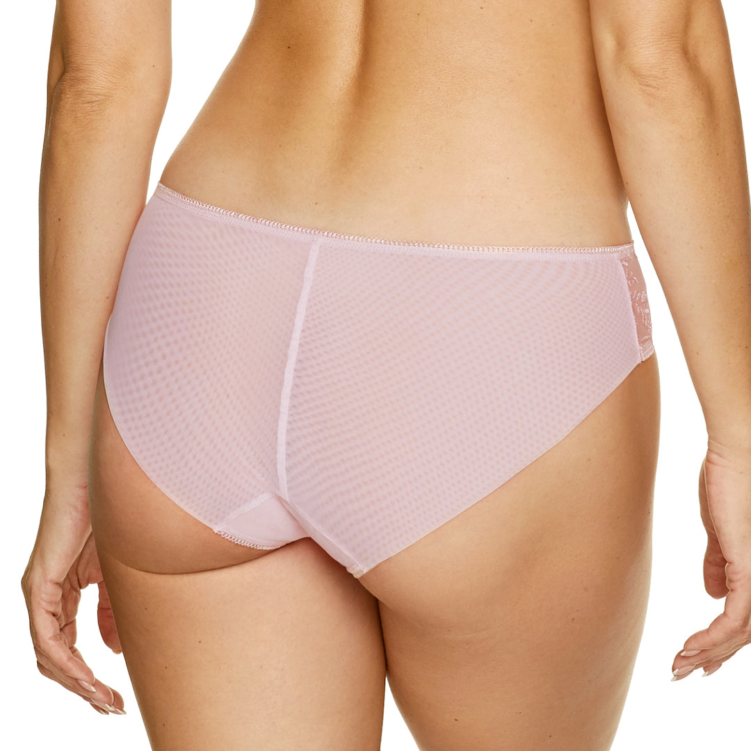 Sheer Mesh Mid Rise Bikini Panty Gorteks Harmony-1