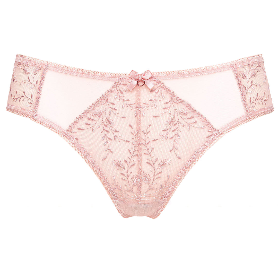 Sheer Mesh Mid Rise Bikini Panty Gorteks Harmony-4