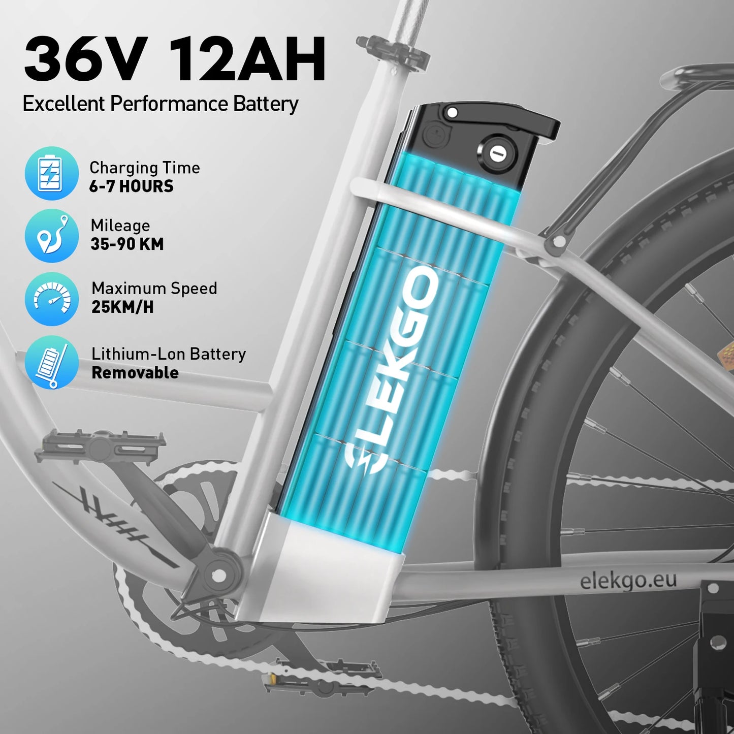 EU UK Warehouse ELEKGO EGO31 Wholesale Comfortable 28" Commuting Electric Road Bike 7 Speed-1