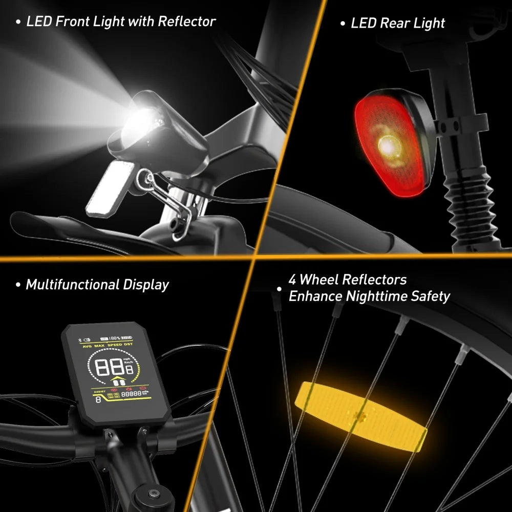 COLORWAY BK7M Wholesale Mountain Bike E-Bike with Aluminum Alloy Frame for US/MX Market CE Certified-4