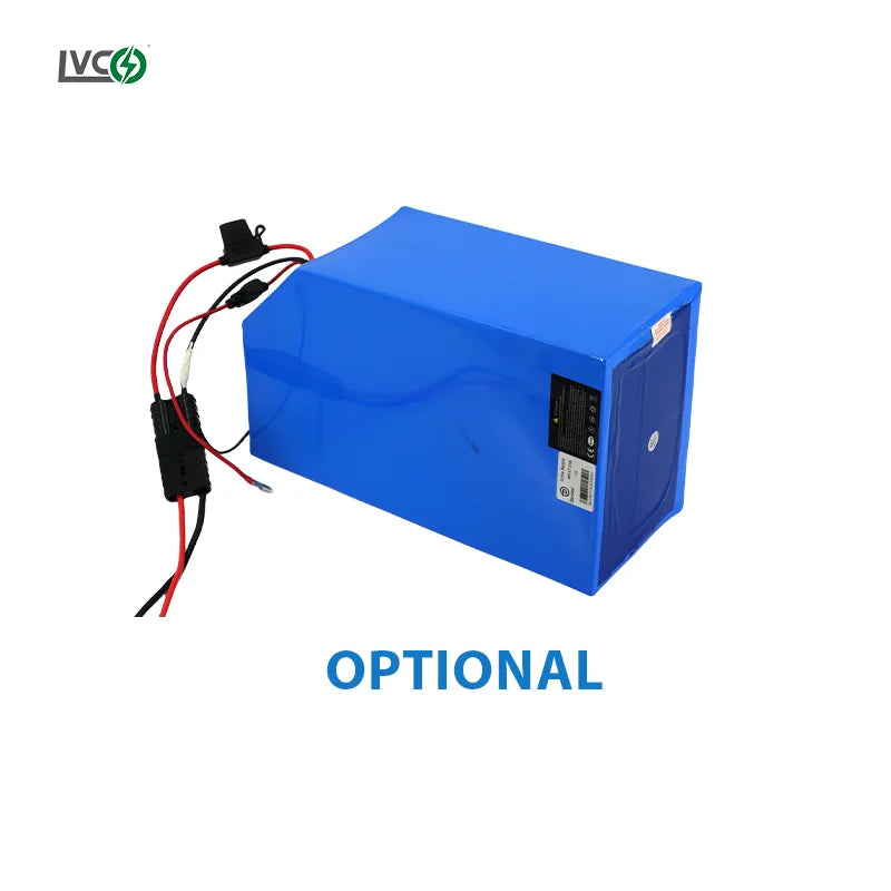 LVCO High Quality Electric Scooter Conversion Kit With Battery Electric Wheelbarrow Conversion Kit Tire Included for Carts-3