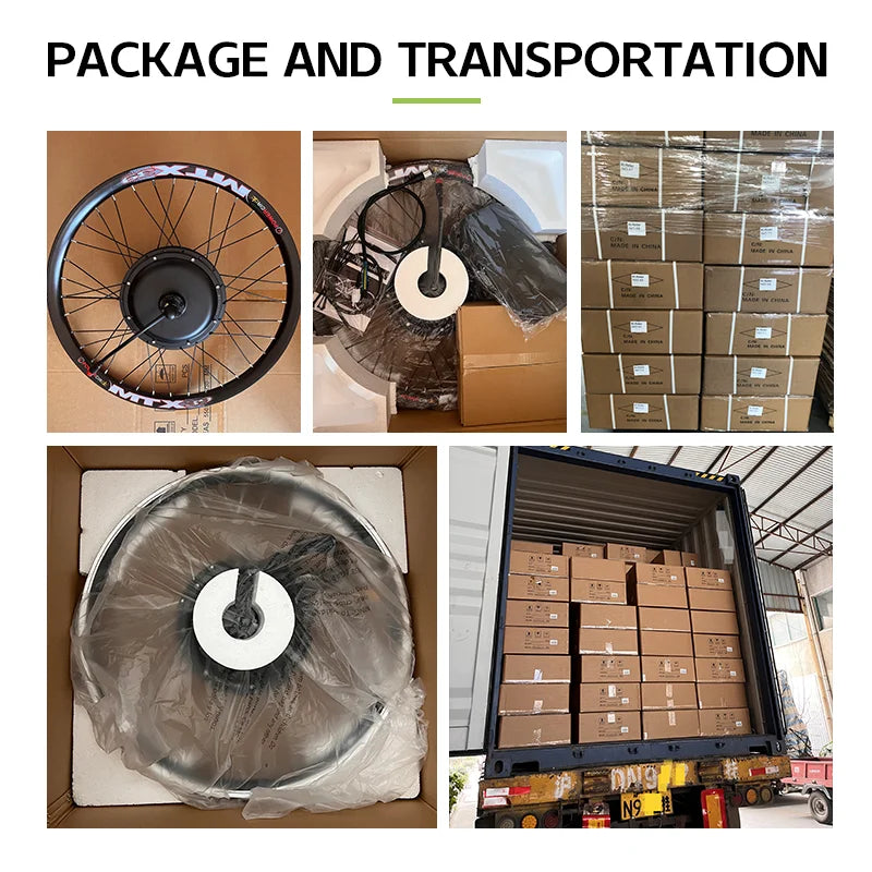 Good Quality and Price of Kit for Electric Bicycle Ebike Conversion Kit 1500w 26inch-5