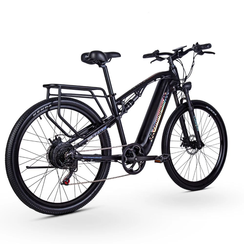 Fashion S26 High Quality Dropshipping 500W 17.5ah E Bike Electric Bicycle 27.5*2.1 Tyre EU UK US Off-Road Electric Dirt Bike-3