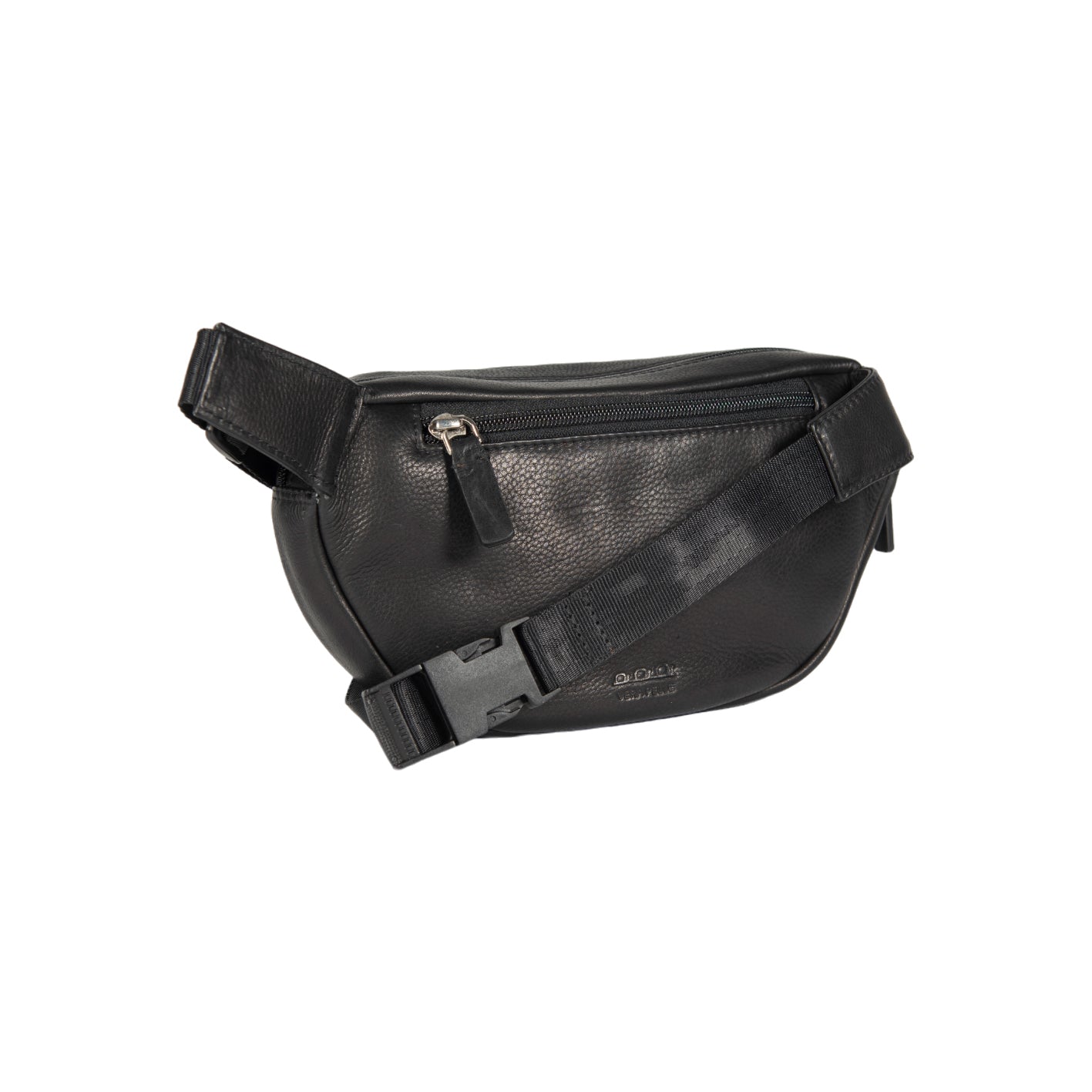 K0012AB | Pouch in genuine full-grain leather, with light grain. 4 pockets with zip closure. Polished Nickel Accessories. Black colour. Dimensions: 25 x 13 x 5.5 cm. Packaging: TNT bag-1