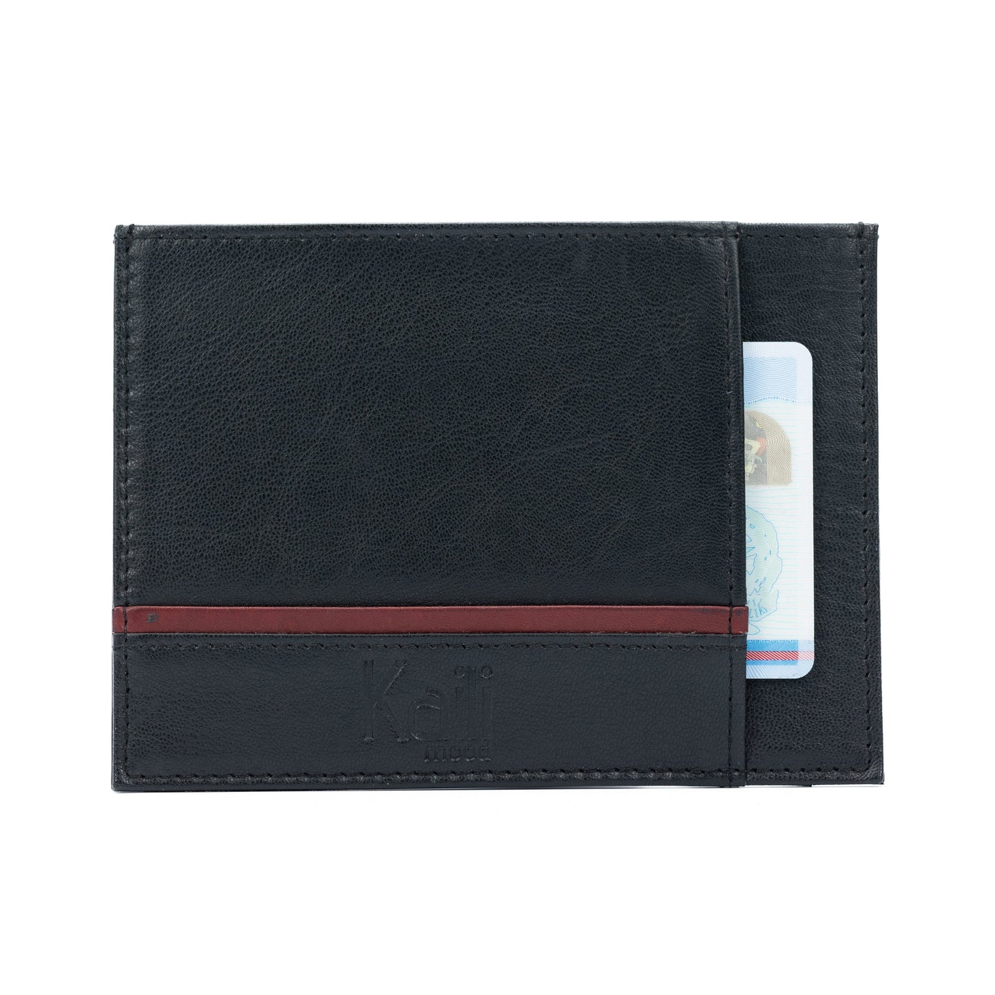 K10907AB | Portadocumenti/Carte di credito in Vera Pelle Col. Nero-0