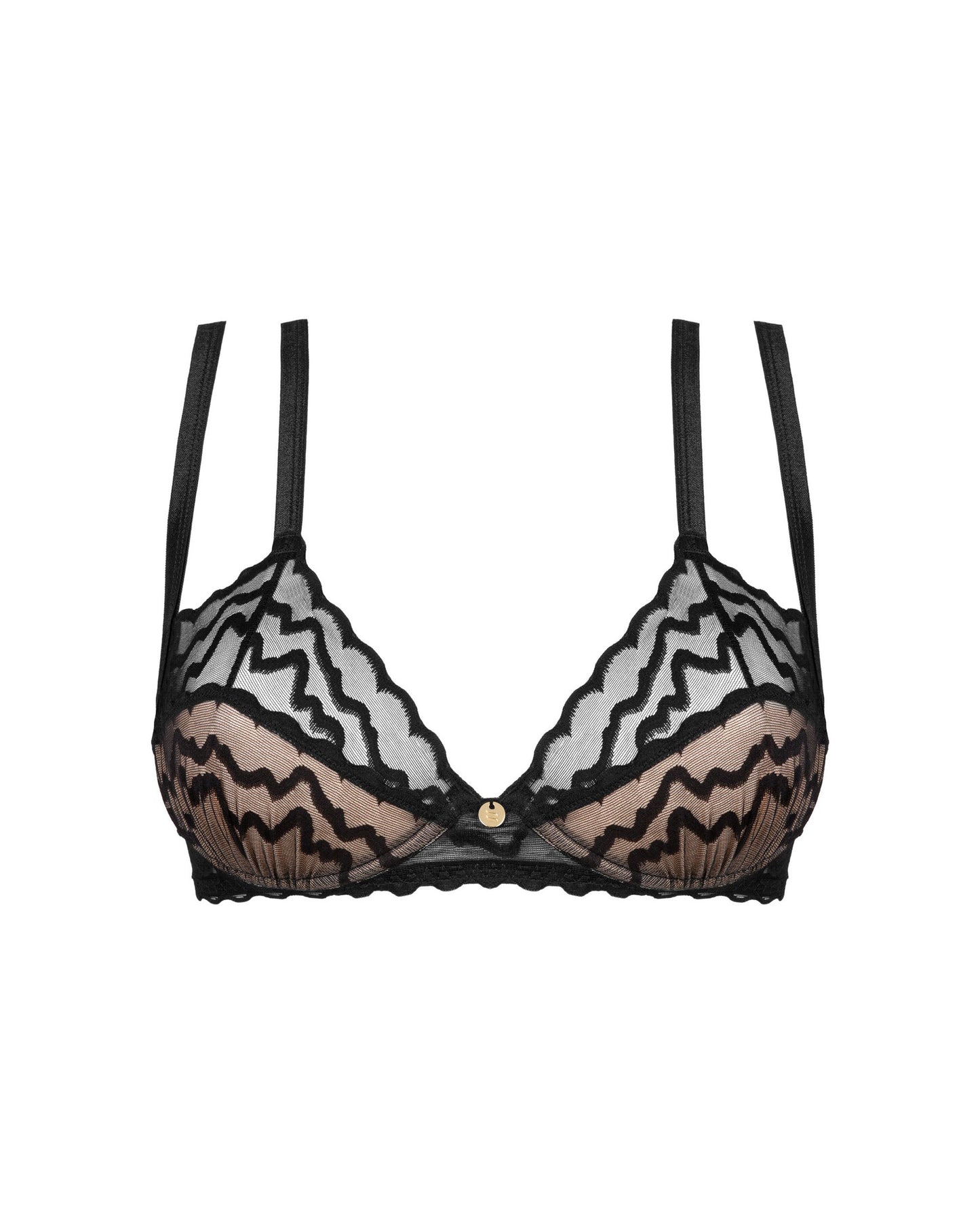 Sheer Demi Cup Underwire Bra Obsessive Arienna-2