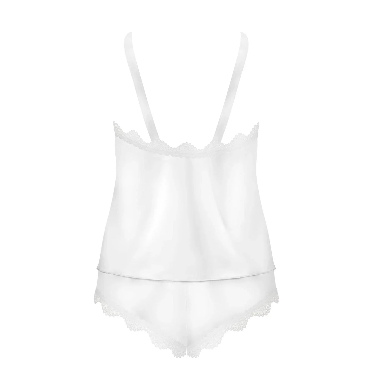 Smooth Satin Top & Panty Obsessive Prima Neve - STREET STYLE