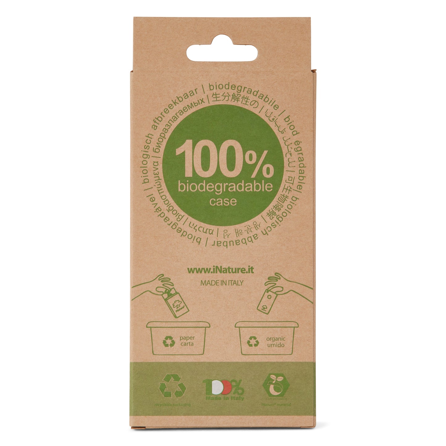 Custodia iNature iPhone 13 Pro - Verde Foresta-4
