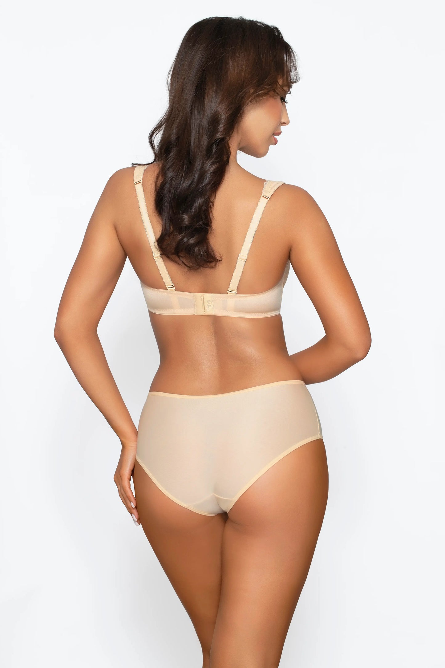 Classic Full Brief Panty PariPari Sophia Beige - STREET STYLE