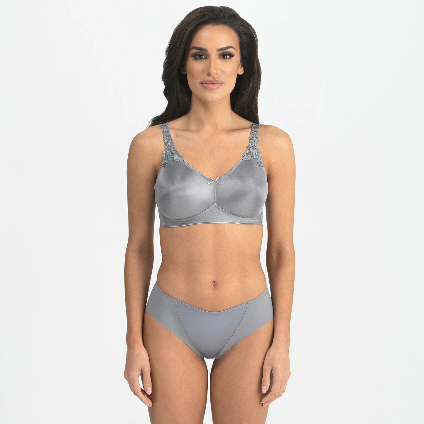 Everyday Wireless Minimizer Bra Dominique Jilian Gray - STREET STYLE
