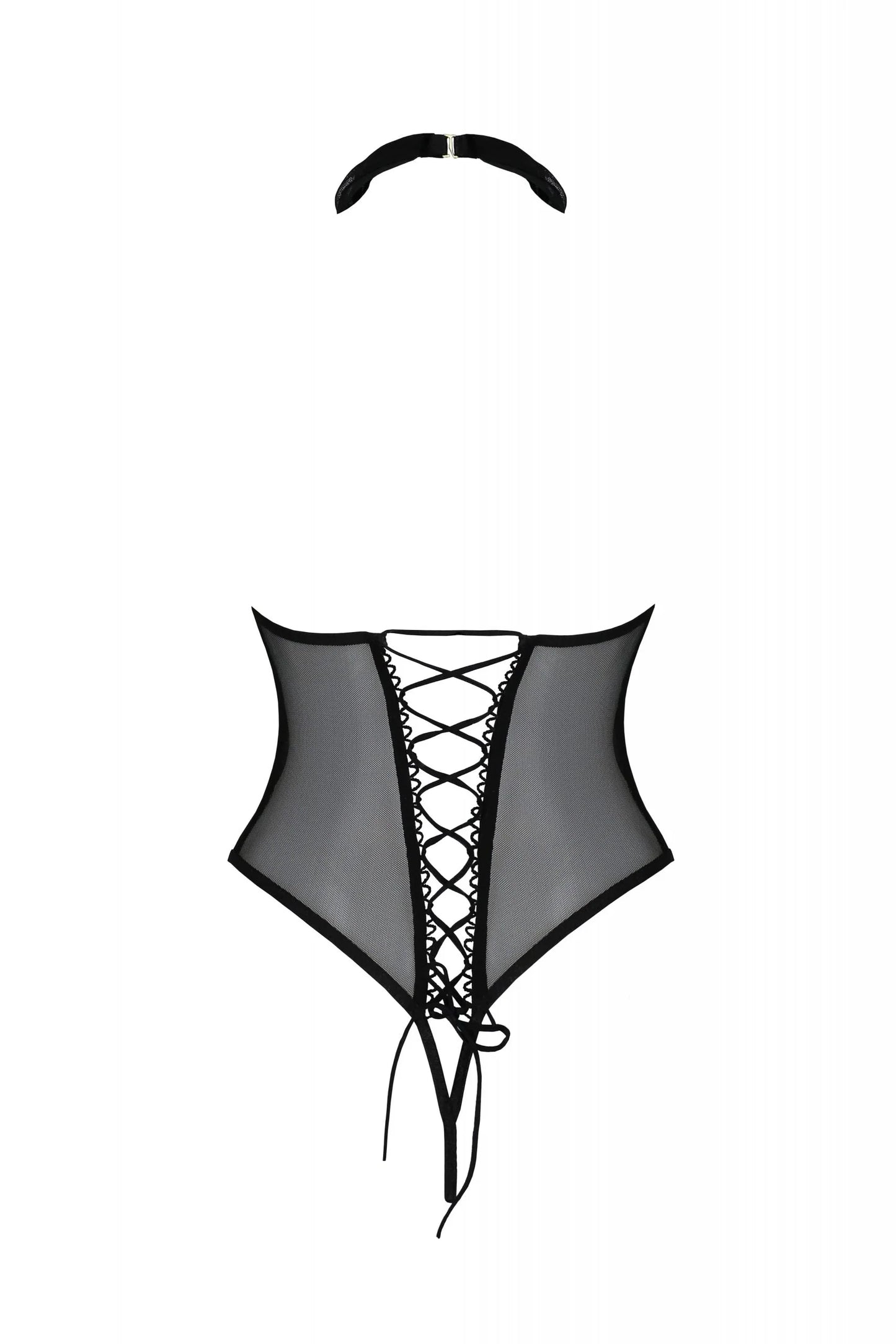 Sexy Sheer Choker Bodysuit Passion Trisha - STREET STYLE