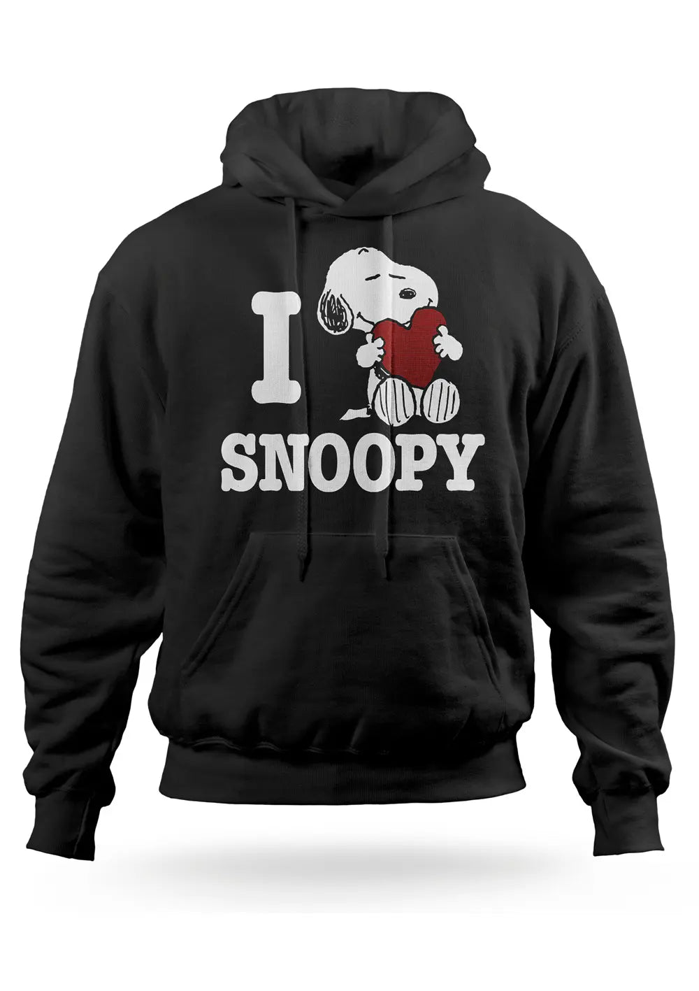 Felpa Con Cappuccio I Love Snoopy-0