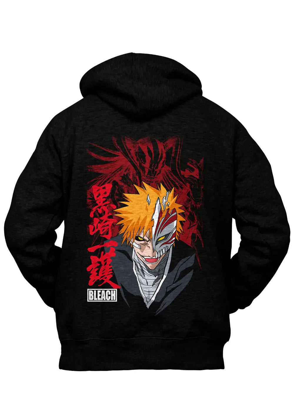 Felpa con Cappuccio Retro Bleach Vanguard Anime-0