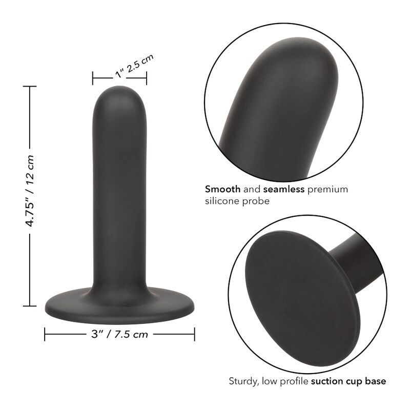 CALEXOTICS - BOUNDLESS DILDO 12 CM COMPATIBILE CON LIMBRACATURA LISCIO-4