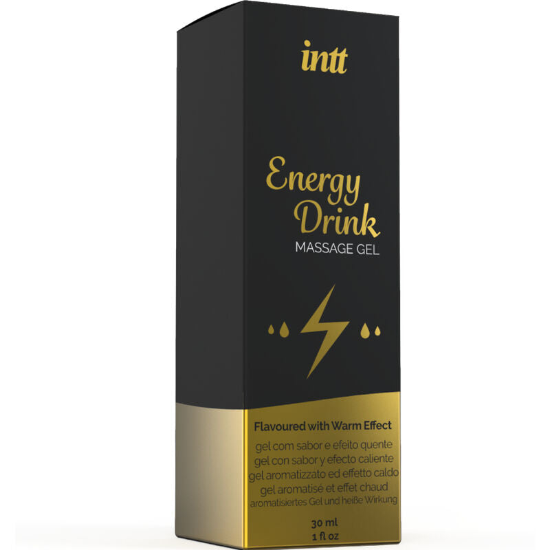 INTT MASSAGE & ORAL SEX - GEL DA MASSAGGIO CON BEVANDA ENERGETICA AROMATIZZATA ED EFFETTO RISCALDANTE-2