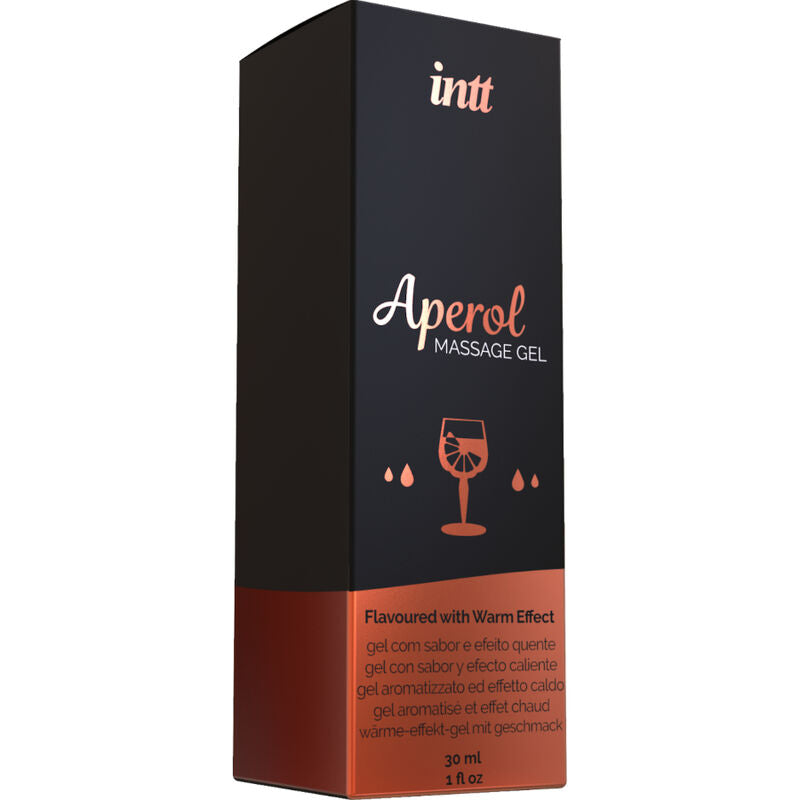 INTT MASSAGE & ORAL SEX - GEL DA MASSAGGIO APEROL EFFETTO CALORE INTENSO-2