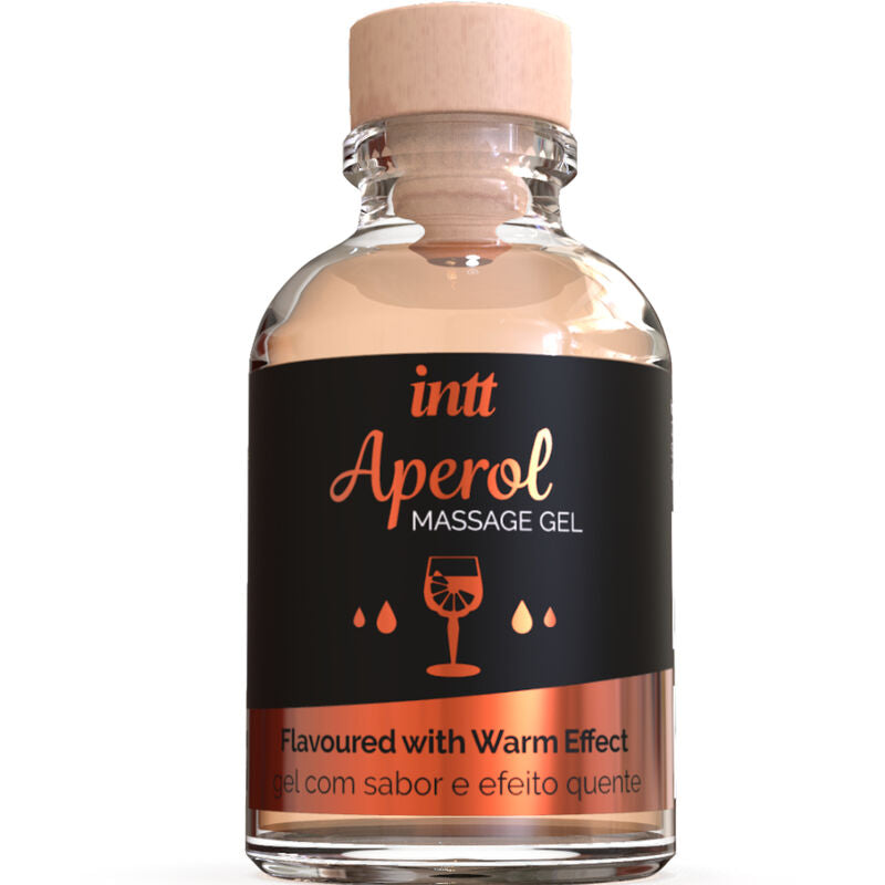 INTT MASSAGE & ORAL SEX - GEL DA MASSAGGIO APEROL EFFETTO CALORE INTENSO-0