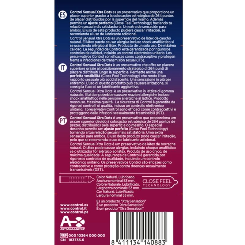 CONTROL - XTRA DOT 12 UDS-1