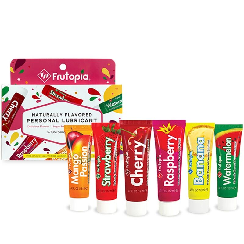 ID FRUTOPIA - LUBRIFICANTI ASSORTITI 5 CONFEZIONE DA 12 ML-0